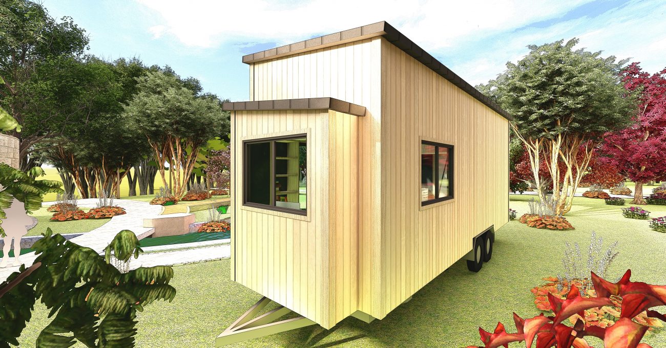 Tiny House Tekerlekli Ev Tasarımı