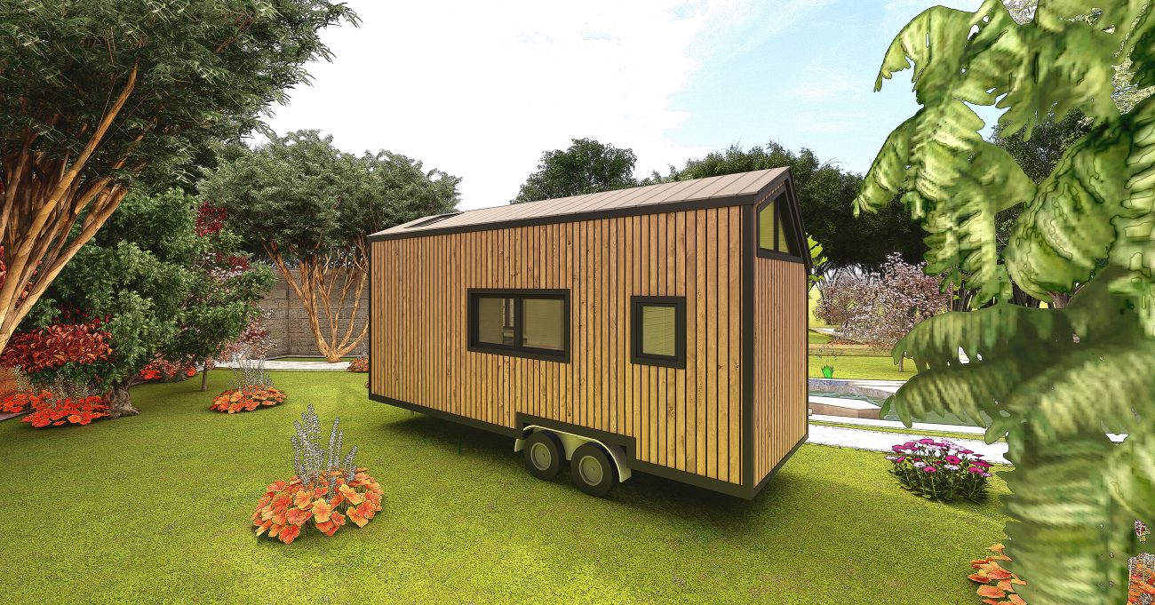 Tiny House Tekerlekli Ev Tasarımı